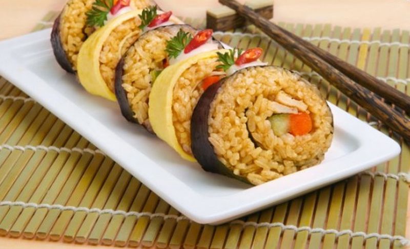 Nasi Goreng Sushi