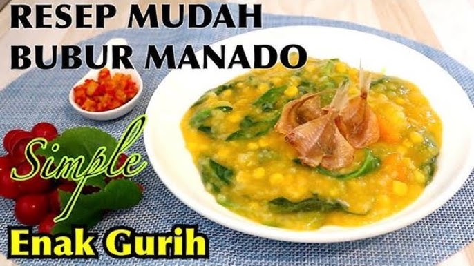 Bahan-Bahan untuk Membuat Bubur Manado