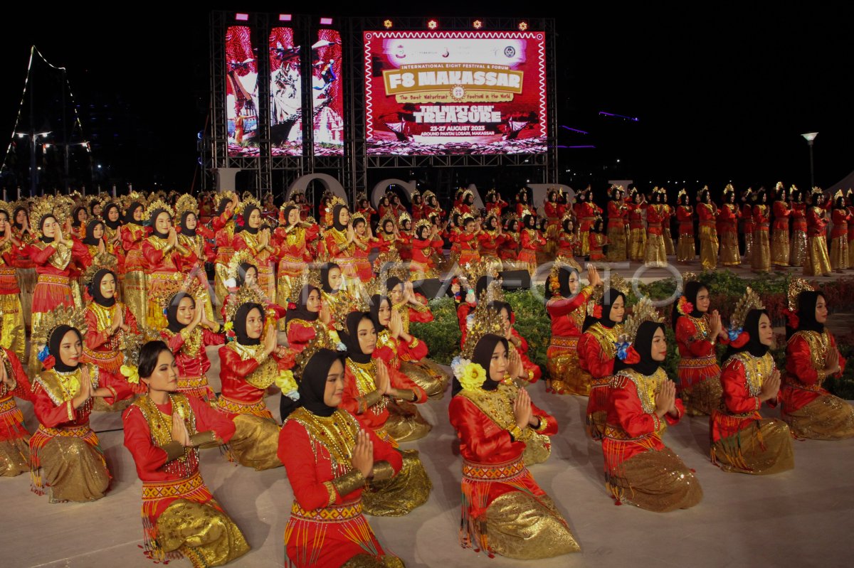keindahan budaya Festival F8 Makassar