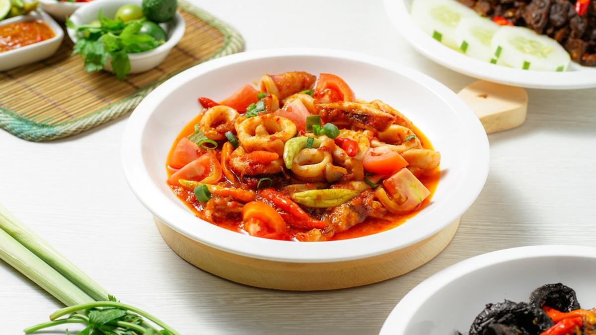 Cumi Pedas Manis yang Menggugah Selera