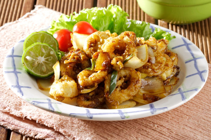 kelezatan Cumi Mentega