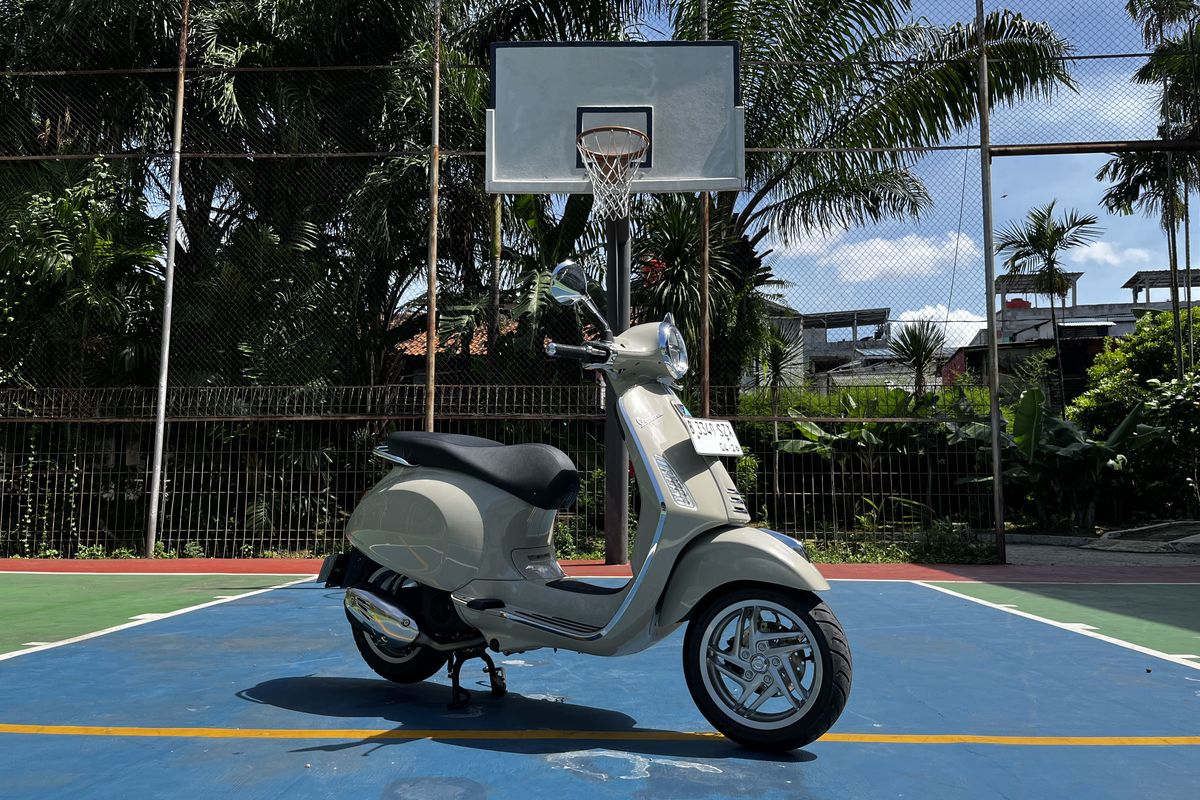 Test Ride Vespa Primavera 180