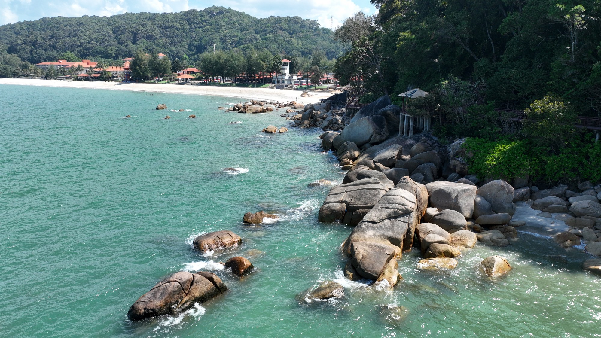 aktivaitas yang dilakukan di Teluk Chempedak