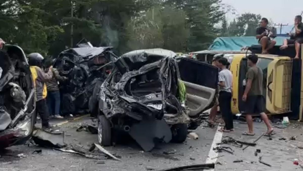 Kecelakaan Beruntun Sibolangit